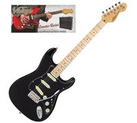 VINTAGE V60 MAPLE COASTER ELECTRIC GUITAR PACK - GLOSS BLACK