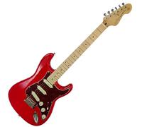 VINTAGE V60 MAPLE COASTER SERIES ELECTRIC GUITAR - GLOSS RED