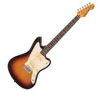 VINTAGE V65 REISSUED HARD TAIL ELECTRIC GUITAR ~ SUNBURST