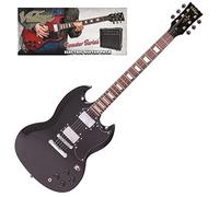 VINTAGE V69 COASTER ELECTRIC GUITAR PACK - GLOSS BLACK