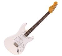 Vintage V6JMH ReIssued Electric Guitar ~ Olympia White 'Fillmore'