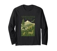 Vintage Vancouver Island Long Sleeve T-Shirt