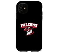 Vintage Varsity Style Block Letters Falcon Bird Lover Case for iPhone 11