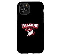 Vintage Varsity Style Block Letters Falcon Bird Lover Case for iPhone 11 Pro