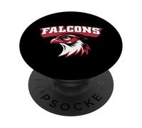 Vintage Varsity Style Block Letters Falcon Bird Lover PopSockets Adhesive PopGrip