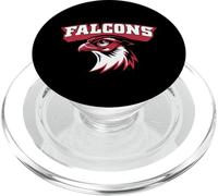 Vintage Varsity Style Block Letters Falcon Bird Lover PopSockets PopGrip for MagSafe