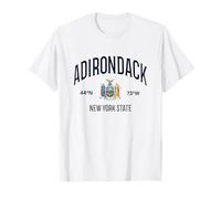 Vintage Varsity The Adirondack Mountains Athletic New York T-Shirt
