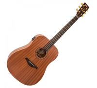 Vintage VE400MH Dreadnought Electro Acoustic Natural