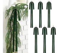 Vintage Velvet Bow Christmas Tree Decorations, 12-Piece Large Ribbon Set in Multiple Elegant Colours, Perfect for Wreaths and Holiday Home Ornament Display(green)
