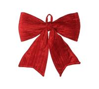 Vintage Velvet Christmas Bow, Red, 30 cm
