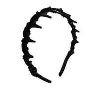 Vintage Velvet Pearl Top Hairband Slip Toothed Hairband For Women Sweet Hair Fashion Accessories Girls