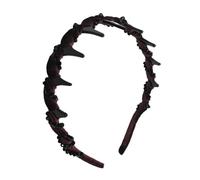 Vintage Velvet Pearl Top Hairband Slip Toothed Hairband For Women Sweet Hair Fashion Accessories Girls