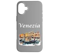 Vintage Venice Italy Travel Venezia Gondola Case for iPhone 16 Plus