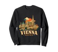 Vintage Vienna Austria Travel Souvenir Landmark Gift Sweatshirt