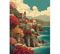 Vintage View 500 Piece Jigsaw Puzzles for Adults, Fun jigsaw puzzles 500 pieces, Challenging Puzzle Perfect for Game Nights, Finished Puzzle Size is 52x38cm