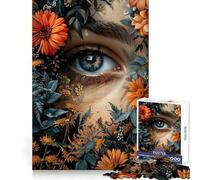 Vintage View Into Nature 1000 Piece Jigsaw Puzzles for Teenagers Jigsaw Mind Training Easy Enjoyment Laser Cut Lovely Gift (38x52cm)