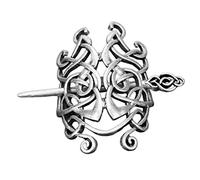 Vintage Viking Celtic Knot Hair Clips Hairpins Hair Stick Antique Silver