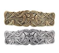 Vintage Viking Knot Hair Barrettes 2pcs French Clip | Celtic Hairpin Set for Women | Exquisite Vintage Style Accessories | Great Gift Idea