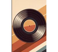 Vintage Vinyl Record Notebook 6x9 - Retro Music Journal: Classic Vinyl Record Illustration | 6x9 Lined Notebook | Perfect Gift for Music Lovers & Retro Style Fans