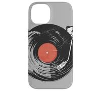 Vintage Vinyl Record Retro Turntable Minimal Art Case for iPhone 14