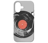 Vintage Vinyl Record Retro Turntable Minimal Art Case for iPhone 17