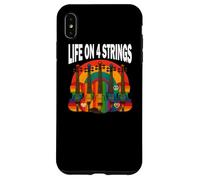 Vintage Violin Music Shirt Gift Life On Four Strings Case for iPhone XS Max