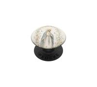 Vintage Virgin Mary Floral Faith Prayer PopSockets Adhesive PopGrip