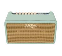 Vintage VMA25GR Retro 25W Guitar Amplifier with DSP - Mint Green | 6 Built-In Effects, 8 Amp Simulations, 30 Drum Patterns | USB Recording, EQ Controls & Extension Out