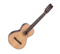 Vintage VTR800 Viator Paul Brett Travel Acoustic w/ Bag Natural