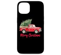 Vintage Wagon Truck With Tree Merry Christmas Family Pajama Case for iPhone 13