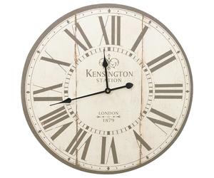 Vintage Wall Clock Home Decorative Wall Mounted Analog Timer Clock vidaXL