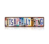 Vintage Wall Decor It's A Philly Thing Street Sign Metal Tin Signs for Bar Home Man Cave Cafe 16 x 4 Inches