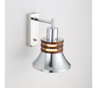 Vintage Walnut Wood Wall Sconce Lighting - Hardwired E27 Bedside Reading Lamp, Minimalist Bauhaus Home Decor Fixture for Bedroom & Living Room