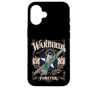 Vintage Warbirds Forever Classic WWII Aviation Nostalgia Case for iPhone 16
