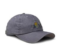 Vintage Washed Hat I'd Rather Be Sailing Captain Embroidery Dad for Men & Women, Grey, One size
