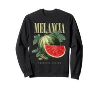 Vintage Watermelon Tropical Flavor Organic Fruit Botanical Sweatshirt