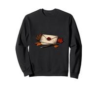 Vintage Wax Sealed Letter Poet Still Life Aesthetic Sweatshirt