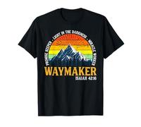 Vintage Waymaker Promise Keeper Miracle Worker Christian T-Shirt