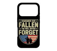 Vintage We Will Never Forget Our Fallen Military Heroes Case for iPhone 17 Pro