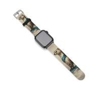 Vintage Weasel Watch Strap Compatible with IWatch Adjustable Silicone Sports Band