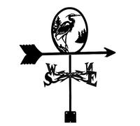 Vintage Weathervane Wind Direction Indicator Decor Wind Vane Weathercock for Farm Patio Yard Garage Cupola Barn Gazebo Weather Vane Measuring Tool Easy Use and Install