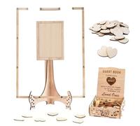 Vintage Wedding Frame - Creative Romantic Photo Display, Classic Picture Holder Board | for Celebration Ceremony Festival Reception Event Home Decoration Banquet