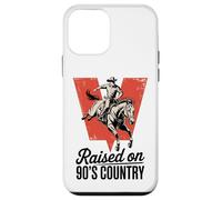 Vintage Western Bull Skull Raised On 90's Country Music Case for iPhone 12 mini