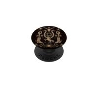 Vintage Western Revival Cowboy Redeo Country Graphic PopSockets Adhesive PopGrip