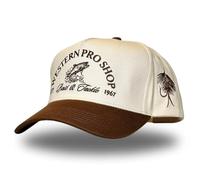 Vintage Western Trucker Hat | Men & Women | Country Cute Caps for Cowgirls Cowboys | Camo Denim Embroidered Cotton | Snapback, Western Pro Shop | Brown, One Size