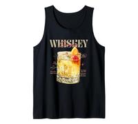 Vintage Whiskey Sour Drink O'Clock Tropical Cocktail Tank Top