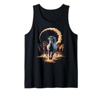 Vintage Wild Horses Gallop Squad Pony Ranch Vibes Canter Tank Top
