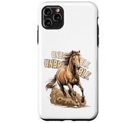 Vintage Wild Mustang Horse Earth Tone Nature Outdoor Art Case for iPhone 11 Pro Max