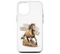 Vintage Wild Mustang Horse Earth Tone Nature Outdoor Art Case for iPhone 12/12 Pro