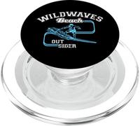 Vintage Wild Waves Beach Outsiders Surf PopSockets PopGrip for MagSafe